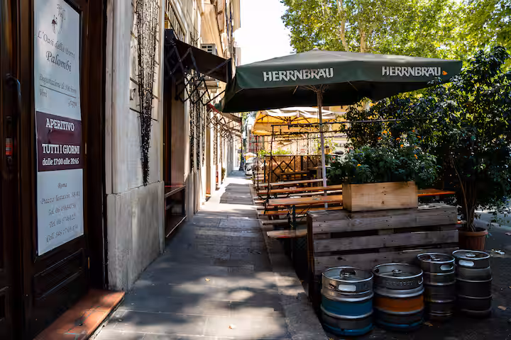 Testaccio courtyard